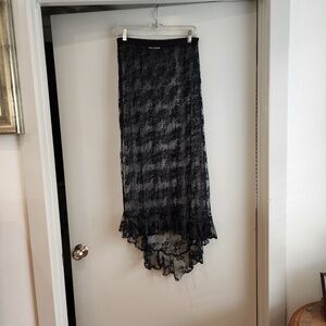 Lace maxi skirt